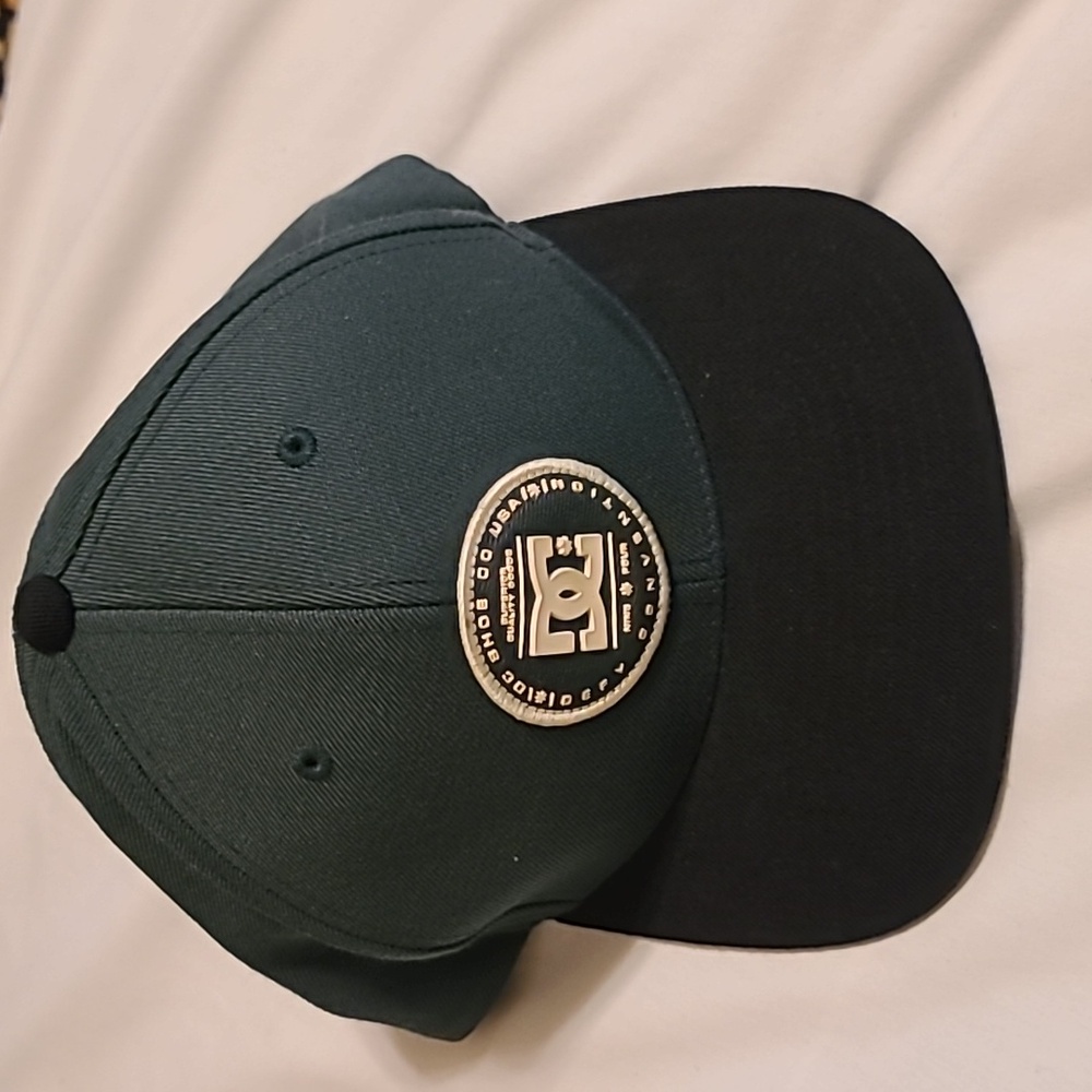 DC Shoes Olive and Black SnapBack Hat